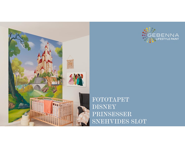 Fototapet Disney Prinsesser Snehvides slot